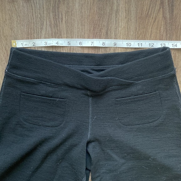 VGUC Ibex Izzi Merino Wool Pull On Pants with Crossover Waistband - Picture 9 of 14